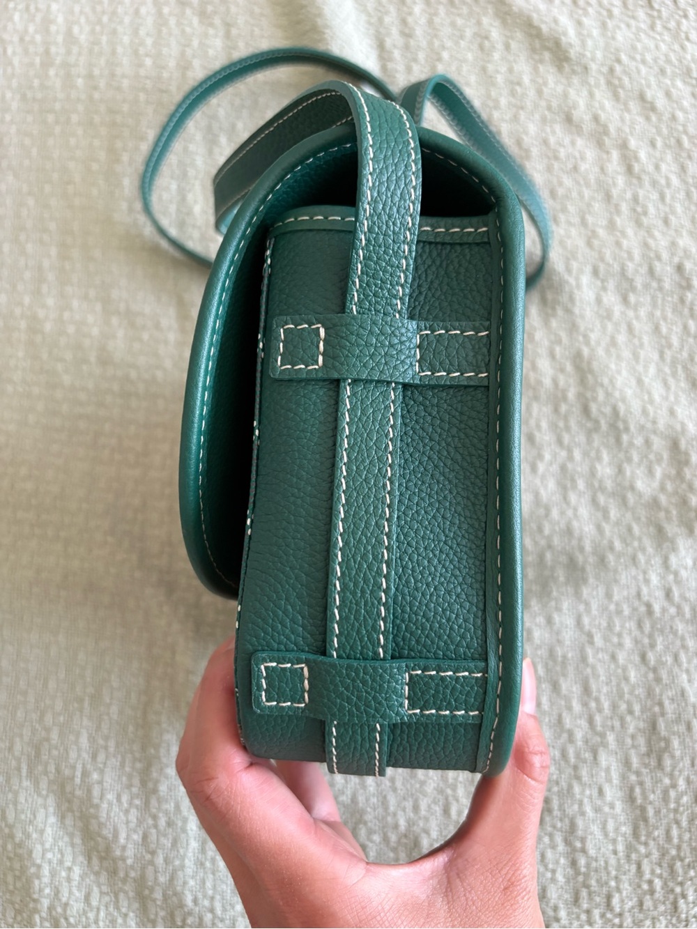 EUC/Like New - Goyard Belvedere PM, Vert - Picture 4 of 8